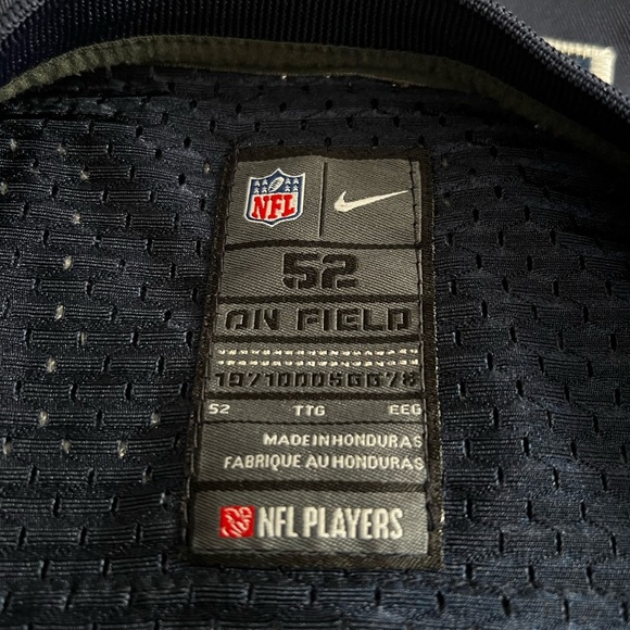 Dak Prescott Jersey #4 Navy Stitched NFL Football Dallas Cowboys QB - Picture 3 of 12